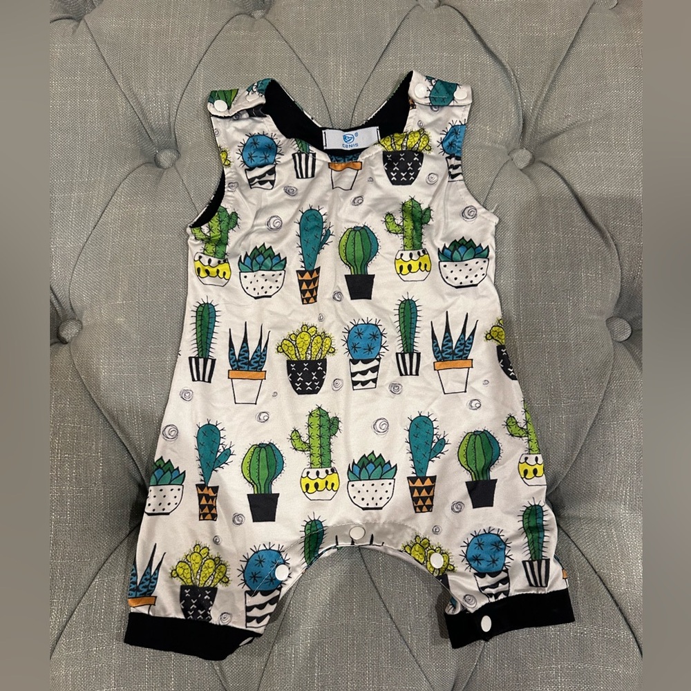Cactus Print Kids Bodysuit